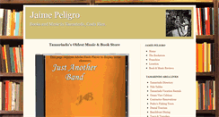 Desktop Screenshot of jaimepeligro.tamarindohomepage.com